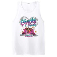 Chucks And Pearls Kamala Harris 2024 For President 47 PosiCharge Competitor Tank