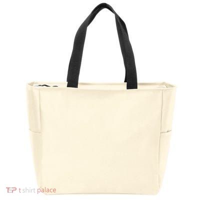Chucks And Pearls 2025 Comma La Zip Tote Bag