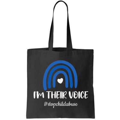 Child Abuse Prevention Awareness Month Blue Pinwheel Bag