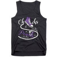 Chucks And Pearls 2024 Kamala Harris 2024 Vote President 47 Tank Top