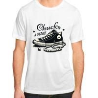 Chucks And Pearls Im With Her Kamala 2024 Adult ChromaSoft Performance T-Shirt