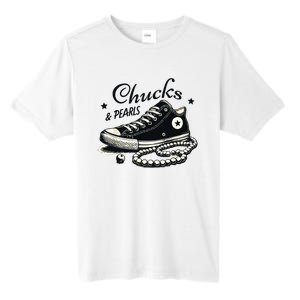 Chucks And Pearls Im With Her Kamala 2024 Tall Fusion ChromaSoft Performance T-Shirt