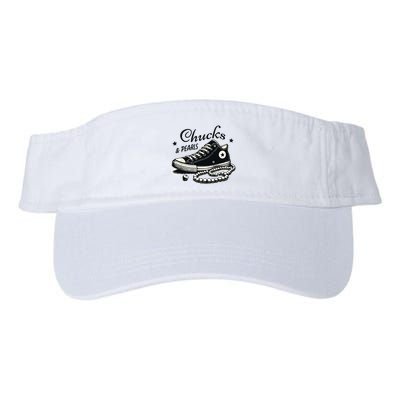 Chucks And Pearls Im With Her Kamala 2024 Visor