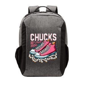 Chucks And Pearls 2024 Kamala Harris Election Day 2024 Vector Backpack