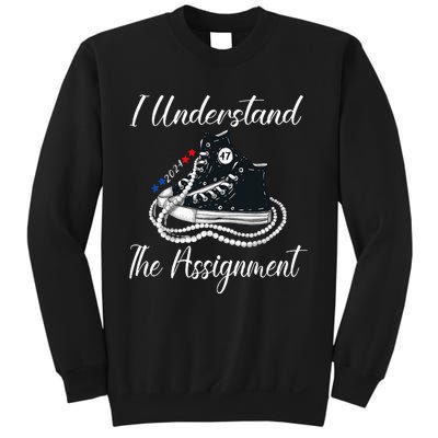 Chucks And Pearls Election 2024 I Understand Theignment Sweatshirt