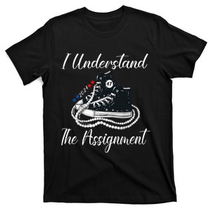 Chucks And Pearls Election 2024 I Understand Theignment T-Shirt