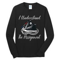 Chucks And Pearls Election 2024 I Understand Theignment Tall Long Sleeve T-Shirt