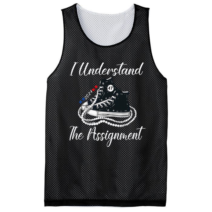 Chucks And Pearls Election 2024 I Understand Theignment Mesh Reversible Basketball Jersey Tank