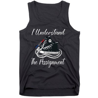 Chucks And Pearls Election 2024 I Understand Theignment Tank Top