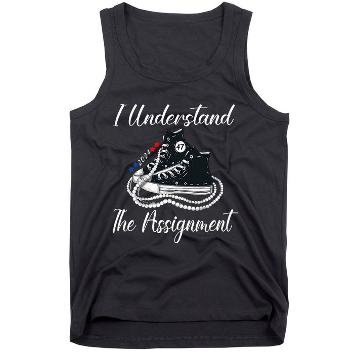 Chucks And Pearls Election 2024 I Understand Theignment Tank Top