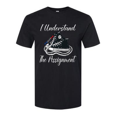 Chucks And Pearls Election 2024 I Understand Theignment Softstyle CVC T-Shirt