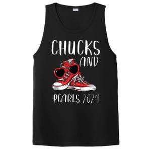 Chucks And Pearls Im With Her Kamala 2024 PosiCharge Competitor Tank