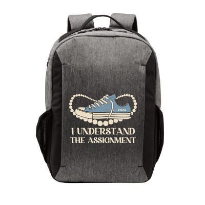 Chucks And Pearls I Understand The Assignment Harris2024 Vector Backpack