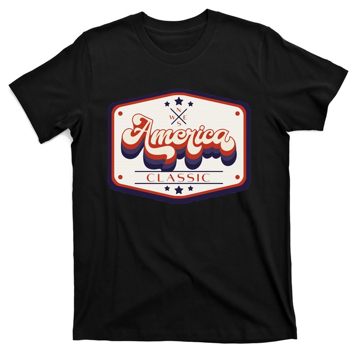 Classic American Patriotic T-Shirt