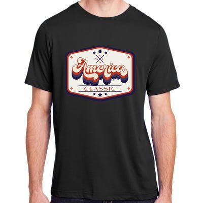 Classic American Patriotic Adult ChromaSoft Performance T-Shirt