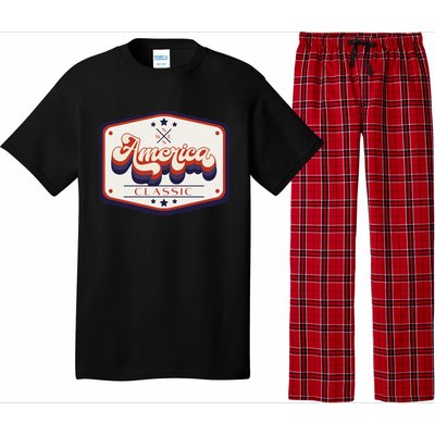 Classic American Patriotic Pajama Set