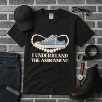 Chucks And Pearls I Understand The Assignment Harris2024 Tall T-Shirt