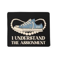 Chucks And Pearls I Understand The Assignment Harris2024 Mousepad