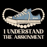 Chucks And Pearls I Understand The Assignment Harris2024 Mousepad