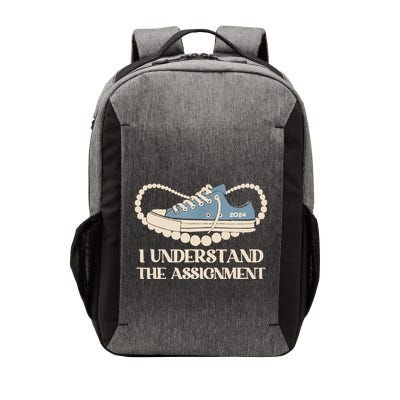 Chucks And Pearls I Understand The Assignment Harris2024 Vector Backpack