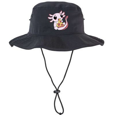 Cute Axolotl Pizza Lover Bucket Hat