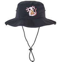 Cute Axolotl Pizza Lover Bucket Hat