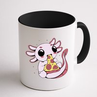 Cute Axolotl Pizza Lover Mug
