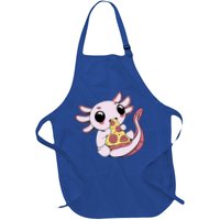 Cute Axolotl Pizza Lover Apron