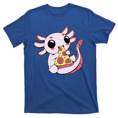 Cute Axolotl Pizza Lover T-Shirt