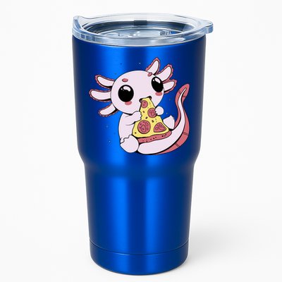 Cute Axolotl Pizza Lover Tumbler