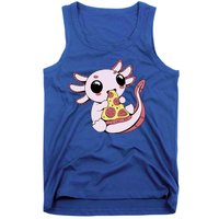 Cute Axolotl Pizza Lover Tank Top