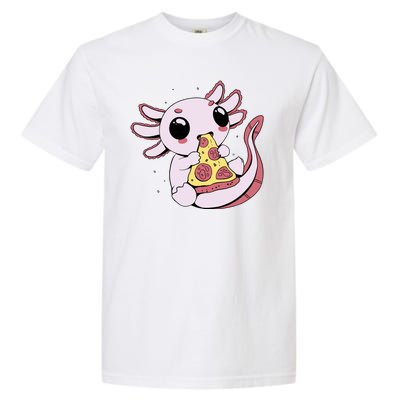 Cute Axolotl Pizza Lover Garment-Dyed Heavyweight T-Shirt