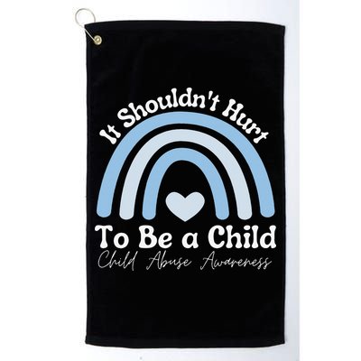 Child Abuse Prevention Awareness Month Rainbow Golf Towel