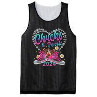 Chucks And Pearls Kamala Harris 2024 For President 47 Mesh Reversible Basketball Jersey Tank