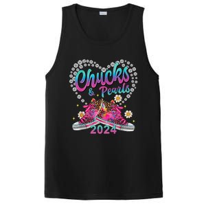 Chucks And Pearls Kamala Harris 2024 For President 47 PosiCharge Competitor Tank