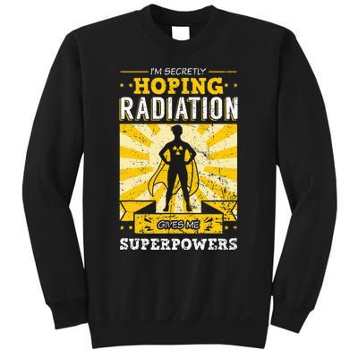 Cancer Awareness Patient Warrior Chemo Radiation Therapy Sweatshirt