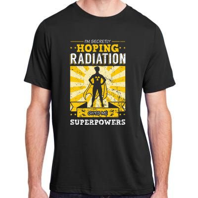 Cancer Awareness Patient Warrior Chemo Radiation Therapy Adult ChromaSoft Performance T-Shirt