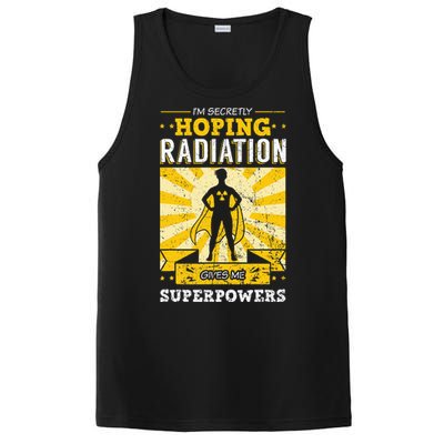 Cancer Awareness Patient Warrior Chemo Radiation Therapy PosiCharge Competitor Tank