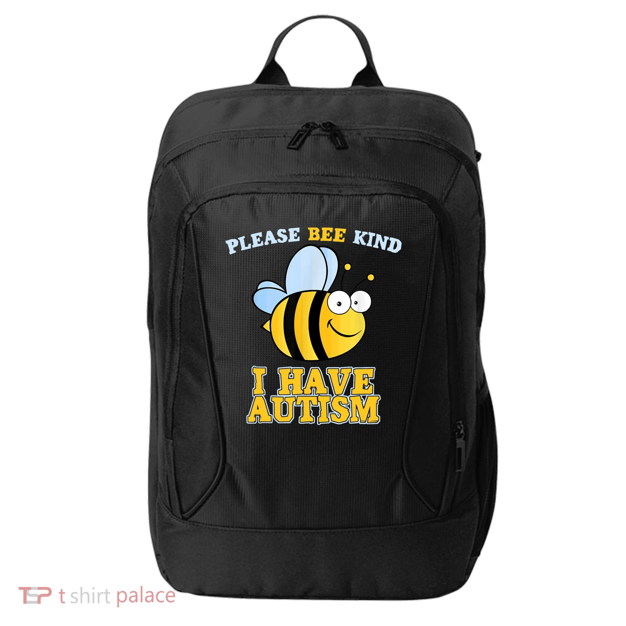 Cute Autism - Please Bee Kind I Have Autism City Backpack