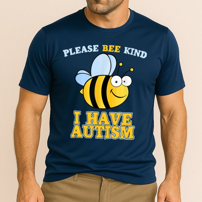 Cute Autism - Please Bee Kind I Have Autism Cooling Performance Crew T-Shirt