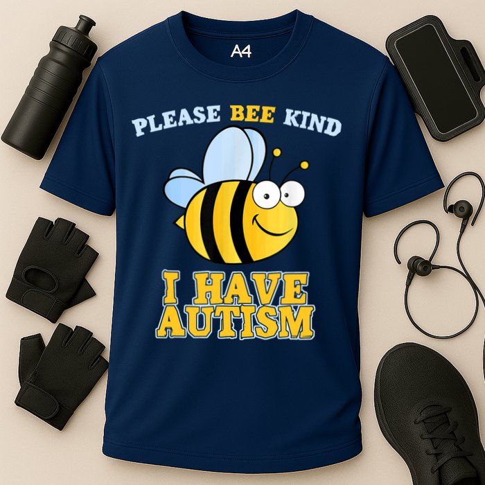 Cute Autism - Please Bee Kind I Have Autism Cooling Performance Crew T-Shirt