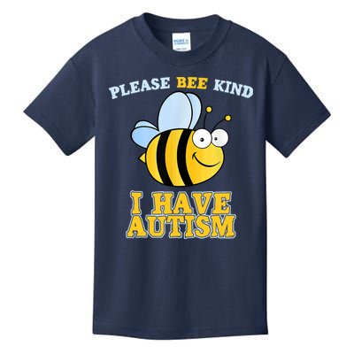 Cute Autism - Please Bee Kind I Have Autism Kids T-Shirt