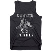 Chucks And Pearls Cute Women Nurse Kamala 2024 Tank Top