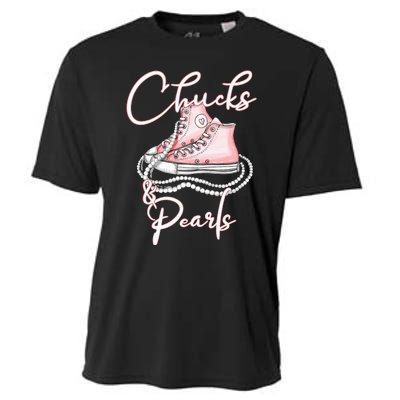 Chucks And Pearls Cooling Performance Crew T-Shirt