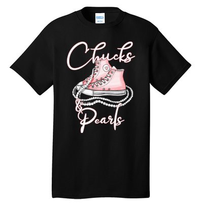 Chucks And Pearls Tall T-Shirt