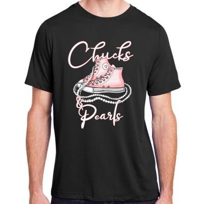 Chucks And Pearls Adult ChromaSoft Performance T-Shirt