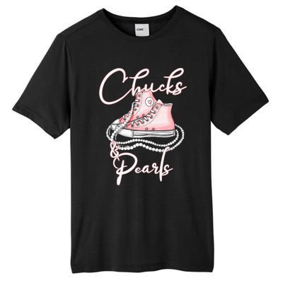 Chucks And Pearls Tall Fusion ChromaSoft Performance T-Shirt