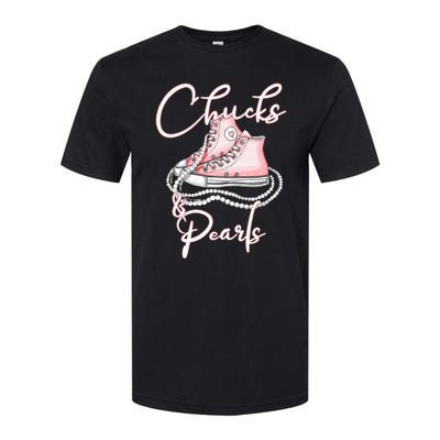 Chucks And Pearls Softstyle CVC T-Shirt