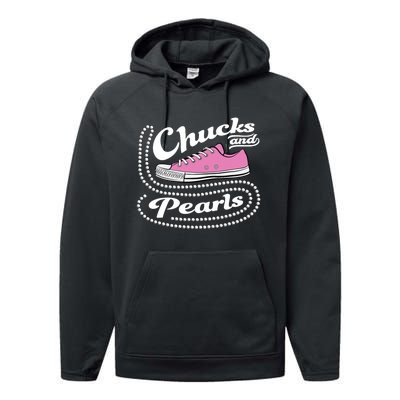 Chucks And Pearls Madam 2024 Women American Performance Fleece Hoodie