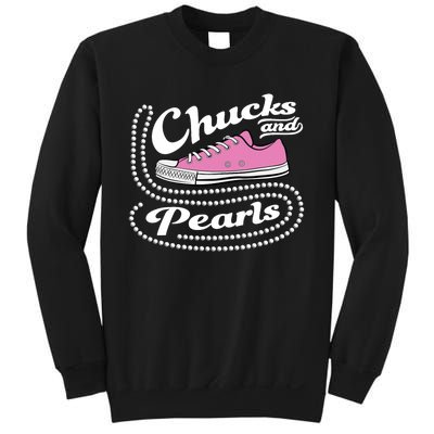 Chucks And Pearls Madam 2024 Women American Sweatshirt